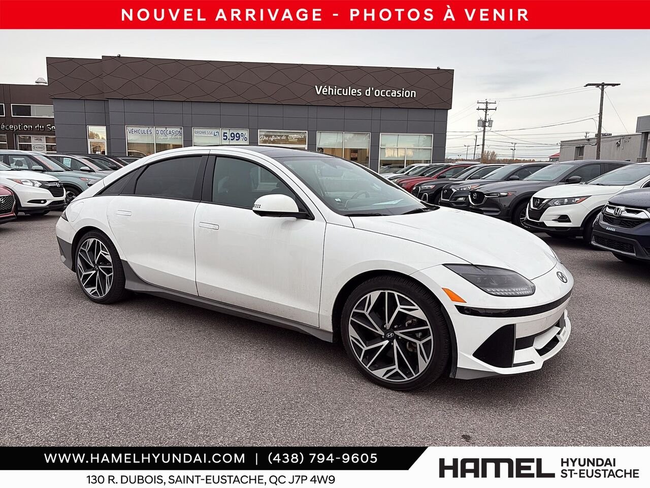 Hyundai IONIQ 6 2024 Blanc Saint-Eustache - photo #0