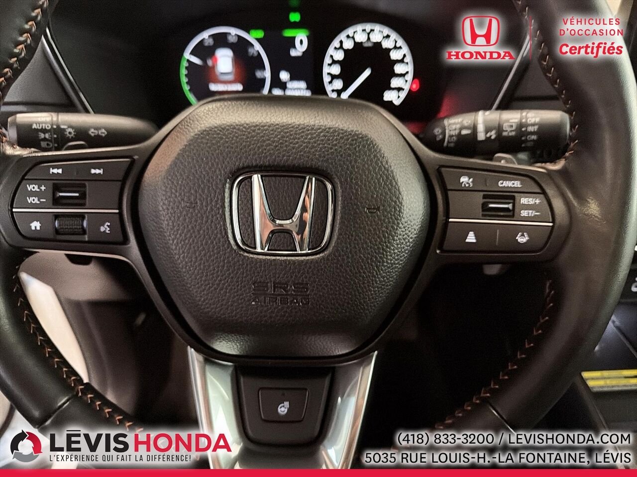 2025 Honda CR-V hybride EX-L Traction Intégrale White Lévis - photo #16