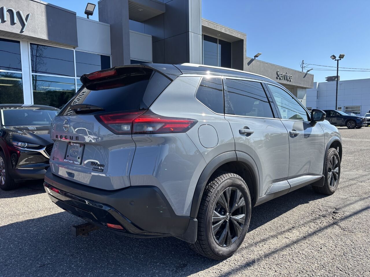 Nissan Rogue SV Édition de minuit TI 2023 Gris Montmagny - photo #4