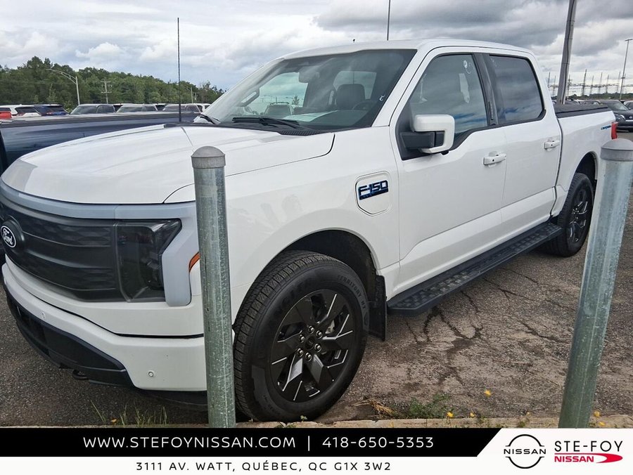 Ford F-150 Lightning LARIAT LONG RANGE S6758 2024 Blanc
