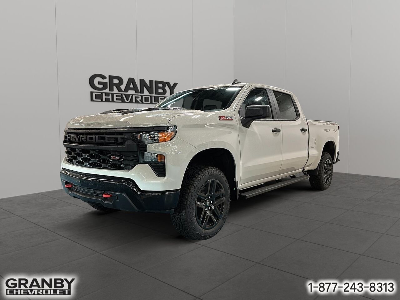 2026 CHEVROLET Silverado 1500 K1500 SILVERADO CREW CAB CUSTOM TRAIL BOSS STD/BOX (2CX) | 26-0832 WHITE SANDS Granby - photo #0