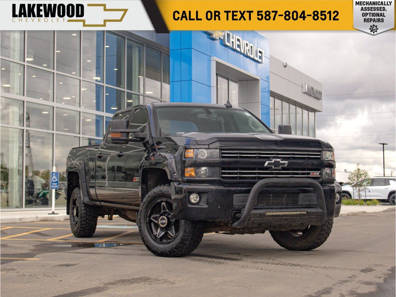 2016 Chevrolet Silverado 2500HD 4WD Crew Cab 153 LT Black Sherwood Park - photo #0