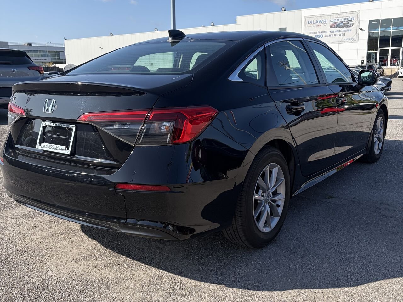 2022 HONDA CIVIC EX EX CVT Black Gatineau - photo #14