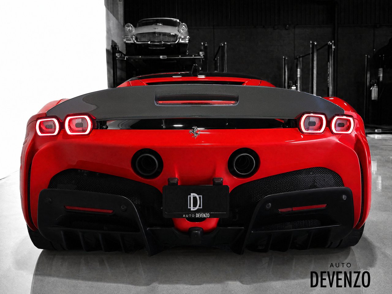 Ferrari SF90 Stradale 2021 Blanc Saint-Eustache - photo #6