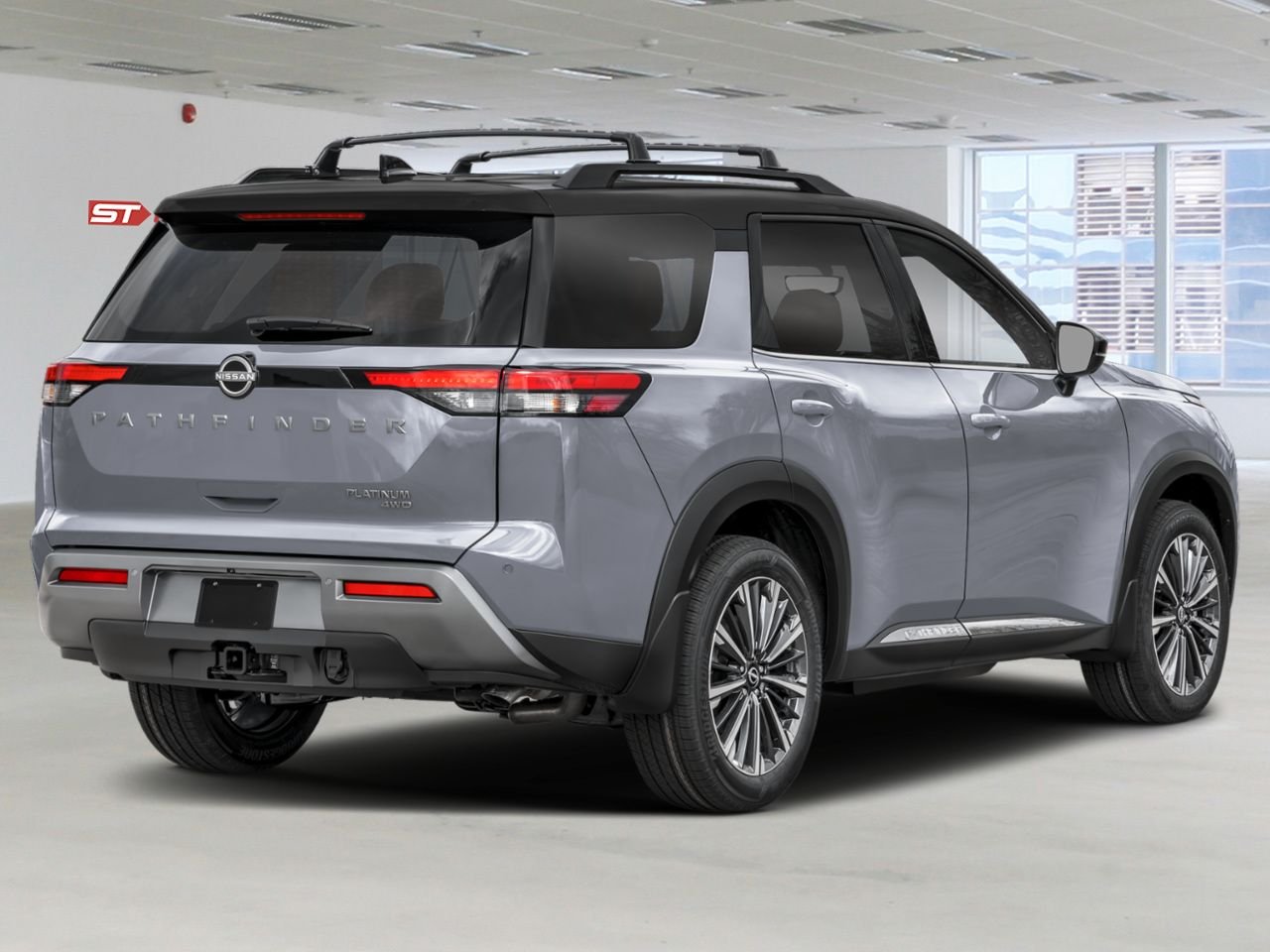 2026 NISSAN Pathfinder Boulder Gray Pearl/Super Black Saint-Georges - photo #2