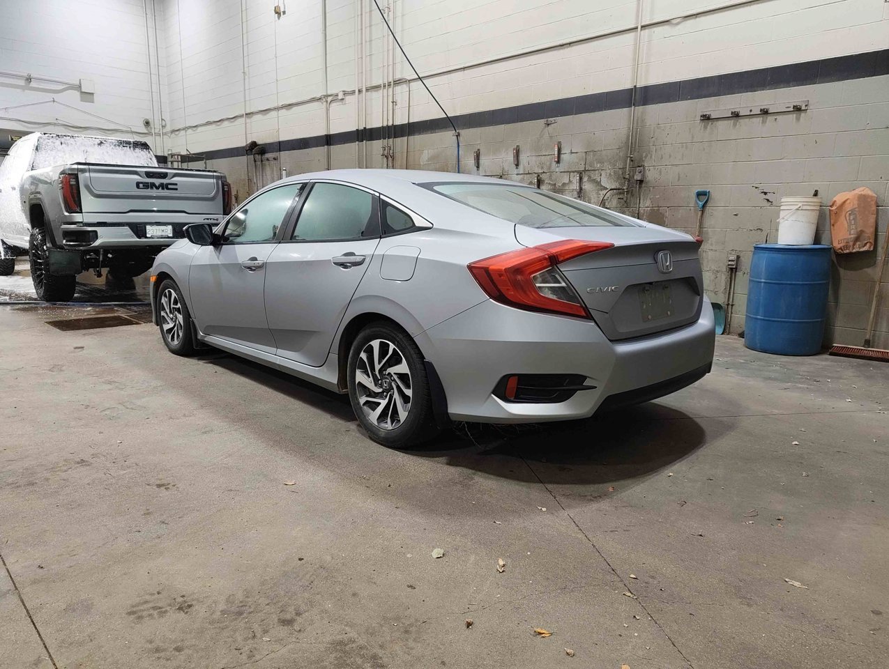 2016 Honda Civic Sedan 4dr CVT EX Grey Sherwood Park - photo #4
