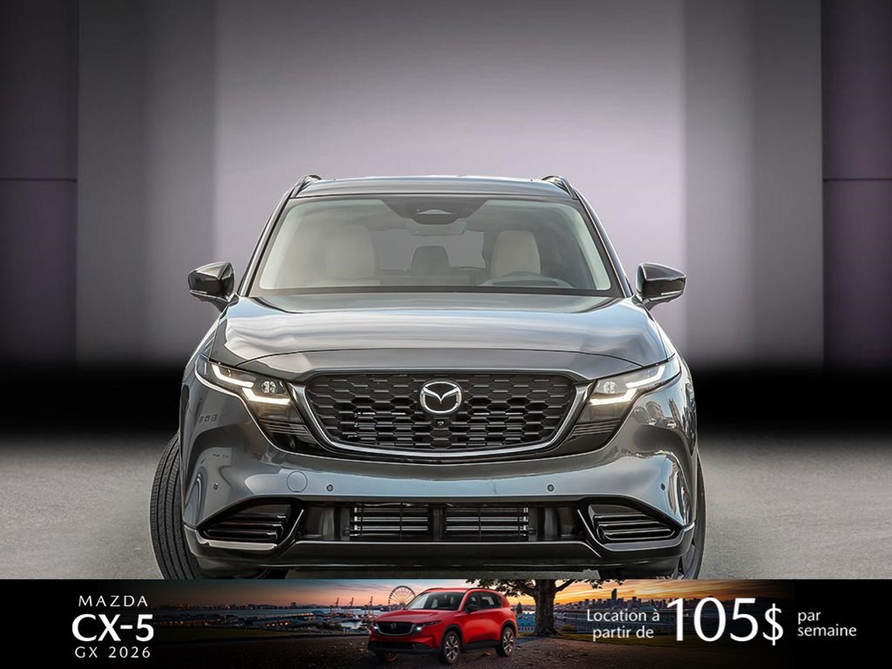 2026 Mazda CX-5 JM3KMCHA2T0147427 Machine Grey Metallic Mirabel - photo #1