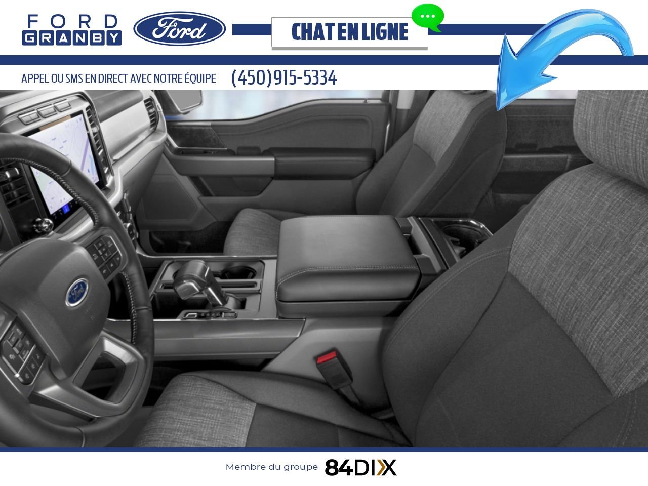 Ford F-150 Lightning 2025 Gris carbonisé métallisé Granby - photo #6