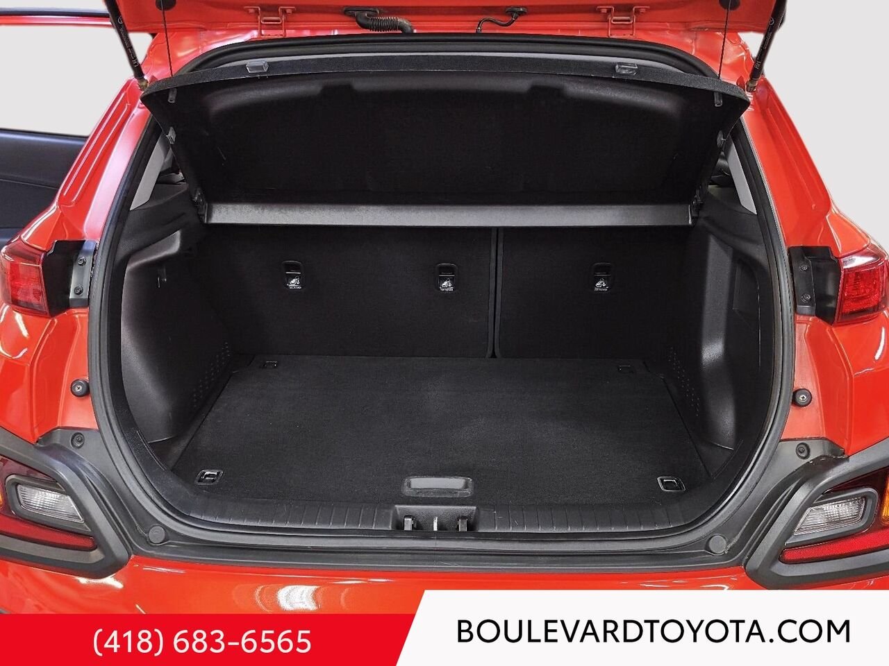 2020 Hyundai KONA 100574A-91 | 2.0L LUXE, AWD Orange Québec - photo #20