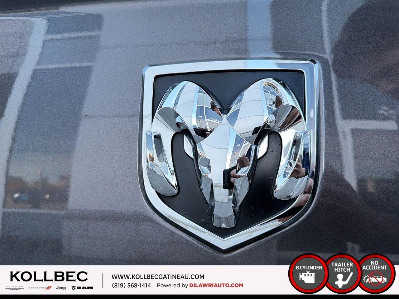 2016 RAM 1500 Big Horn Quad Cab 4x4 Grey Ottawa & Gatineau - photo #16