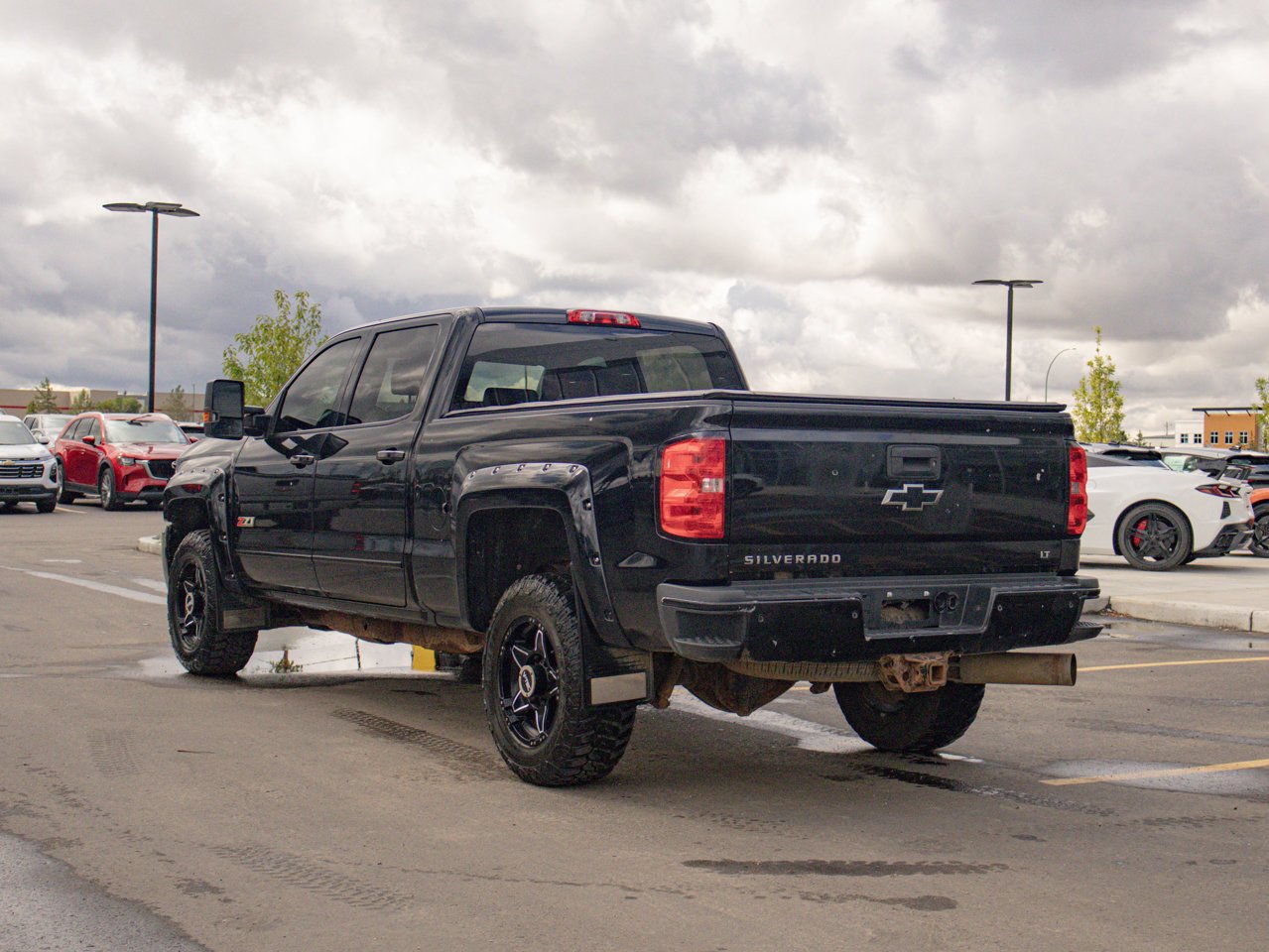 2016 Chevrolet Silverado 2500HD 4WD Crew Cab 153 LT Black Sherwood Park - photo #7