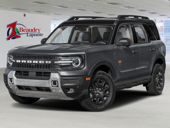 Ford Bronco Sport Badlands 4x4 2026 Gris carbonisé métallisé