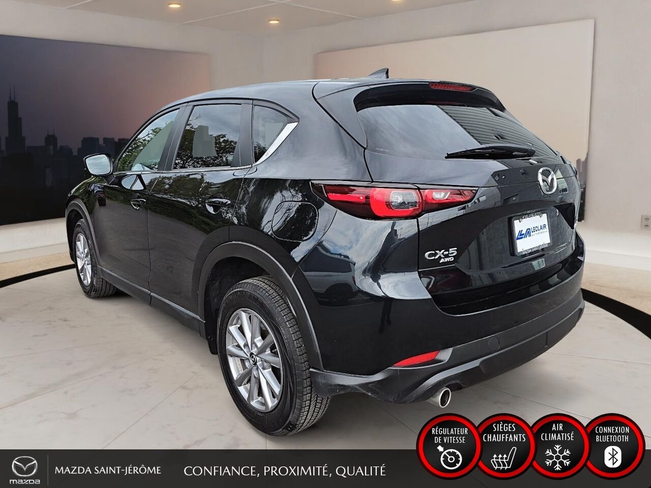 Mazda CX-5 2023 Noir Saint-Jérôme - photo #8