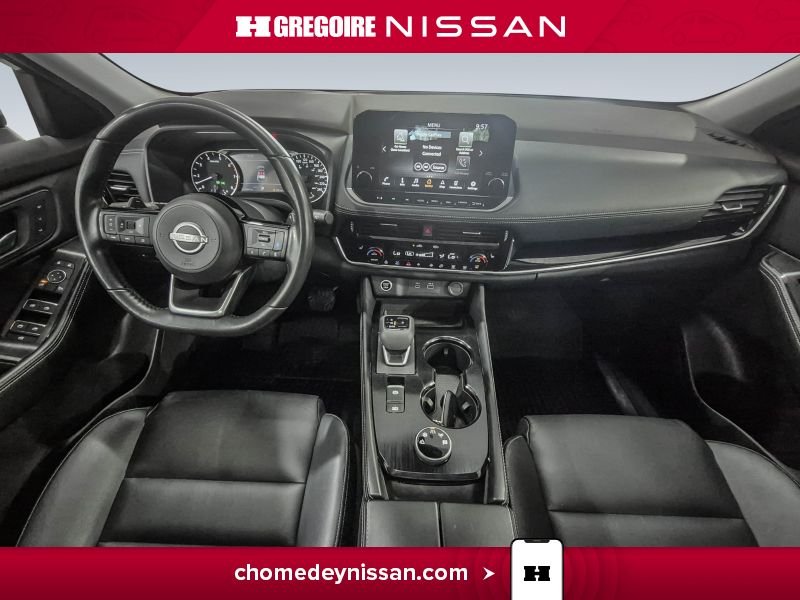 Nissan Rogue CF7135 | SL Pro Pilot Cuir Toit Pano Carplay à partir 2.99% 2023 Gris Laval - photo #23