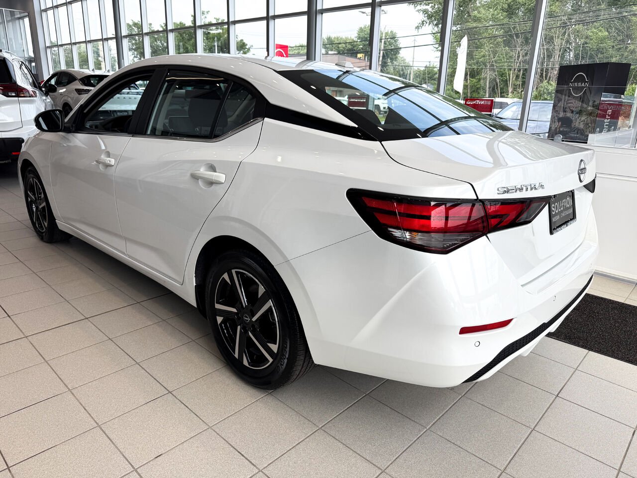 2025 Nissan Sentra SENTRA SV TOIT OUVRANT Aspen White TriCoat Châteauguay - photo #7