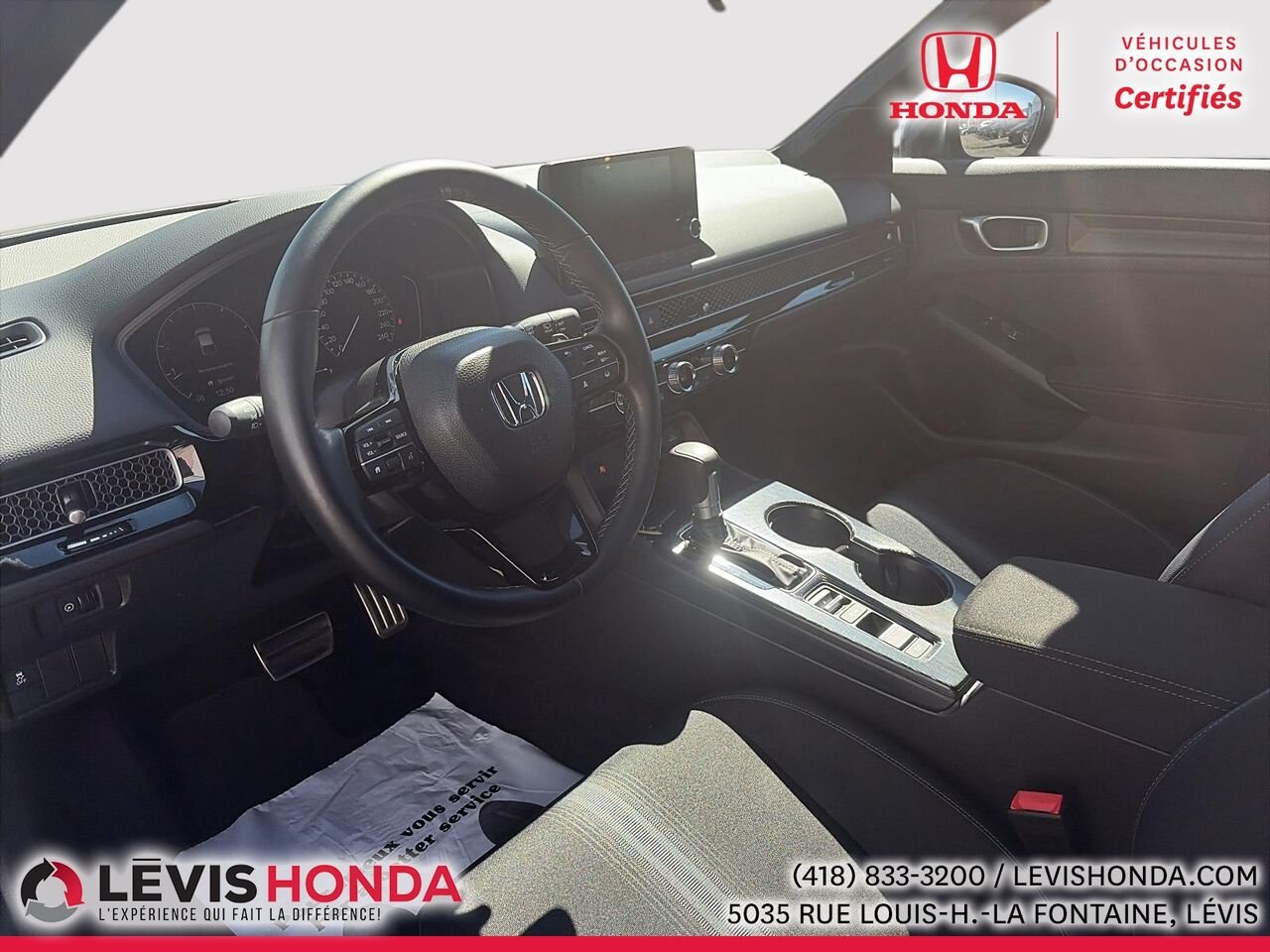 2026 Honda Civic Hayon Sport Sport CVT Silver Lévis - photo #15