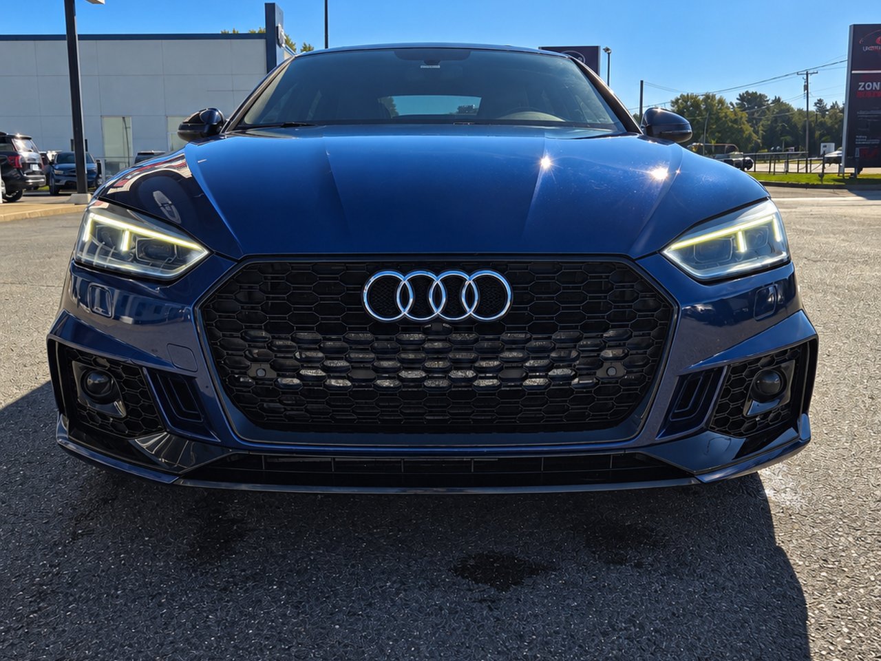 Audi A5 Sportback 2018 Bleu Granby - photo #9