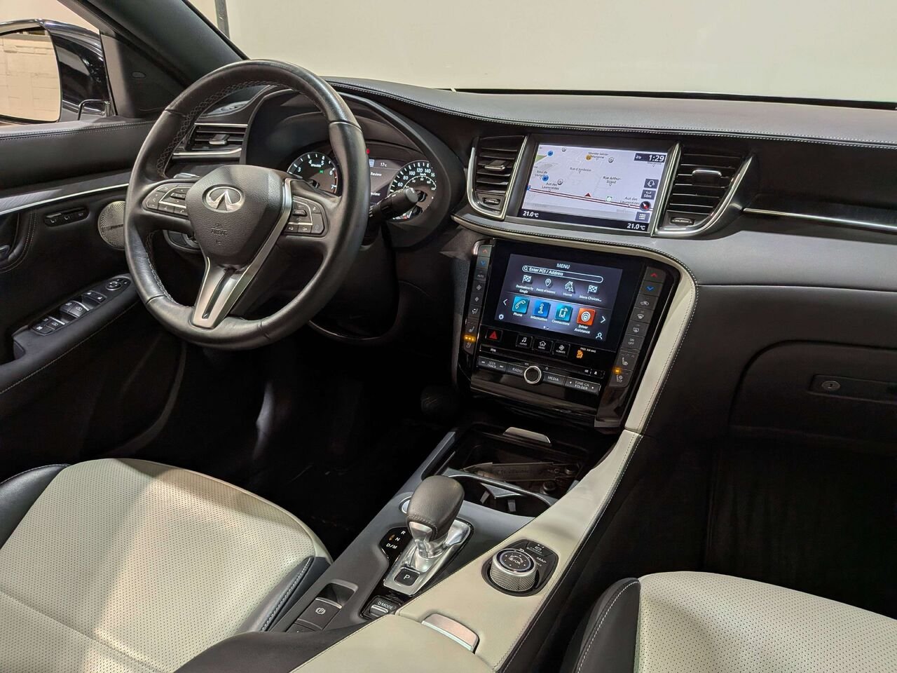 2022 INFINITI QX55 SENSORY AWD White Val-David - photo #21