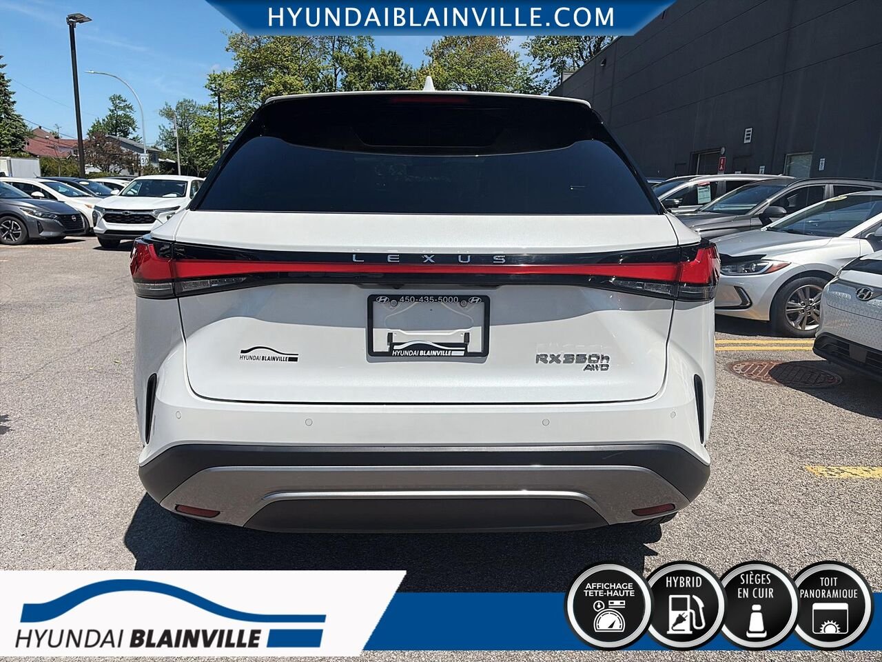 2023 Lexus RX White Blainville - photo #4