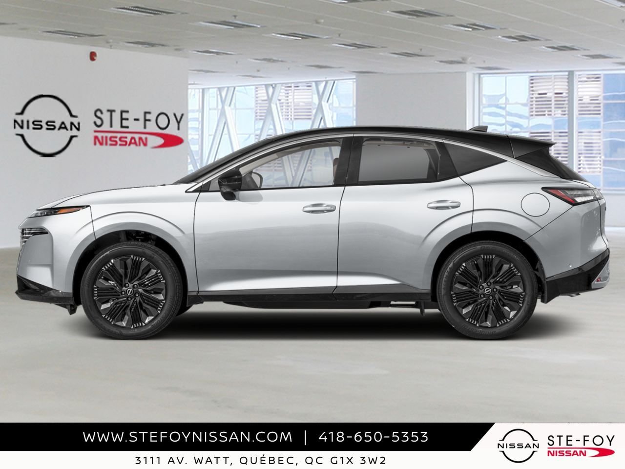 NISSAN Murano 2027 Blanc Everest nacré triple couche/Noir intense Ste-Foy - photo #1