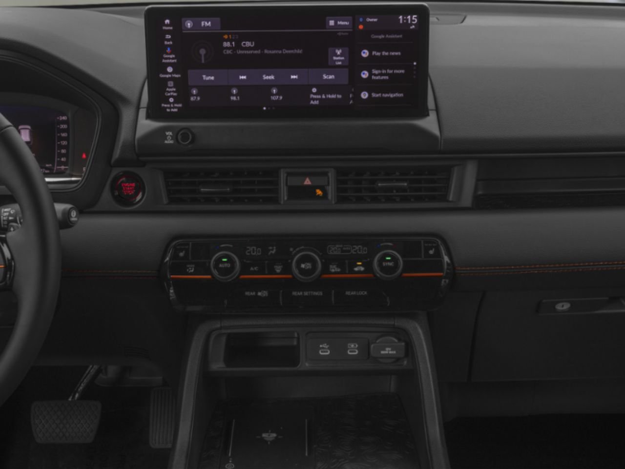 2026 Honda Pilot TrailSport TI Platinum White Pearl Matane - photo #12