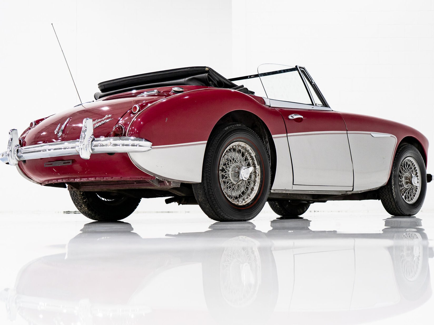 1960 Austin Healey 3000MKIII Project Car **PRIX EN USD** Red Montreal - photo #30