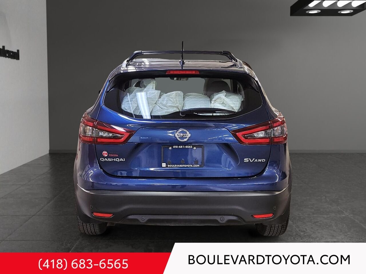 Nissan QASHQAI 100578A-54 | SV, AWD 2022 Bleu Québec - photo #4
