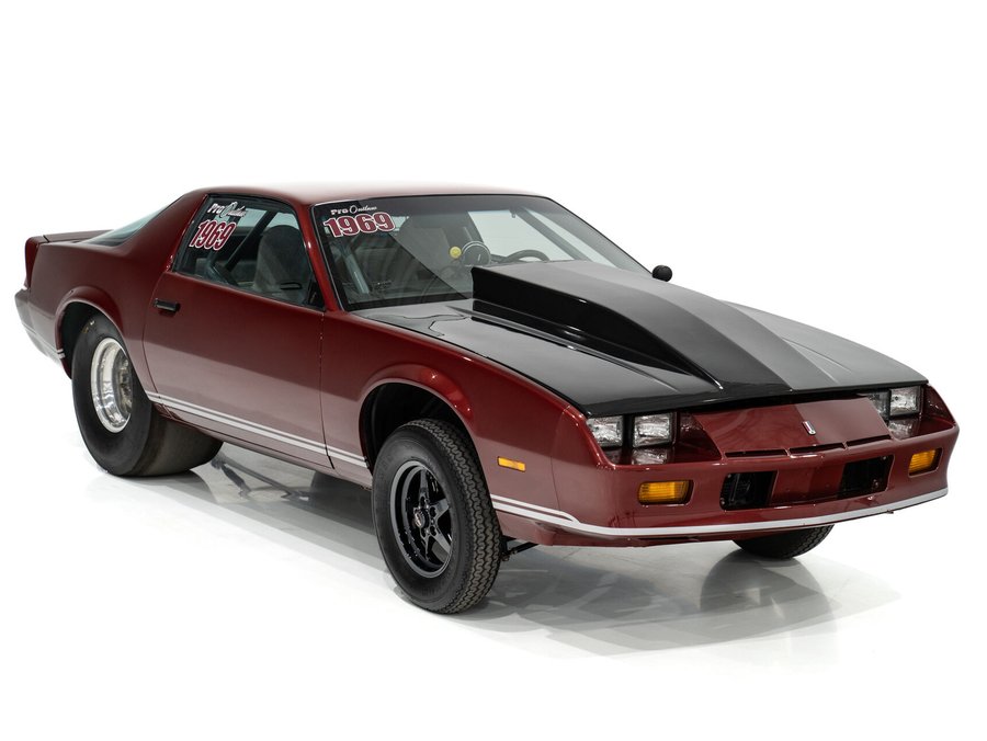 Chevrolet Camaro Rolling Chassis Drag Car 1987 1987 Rouge