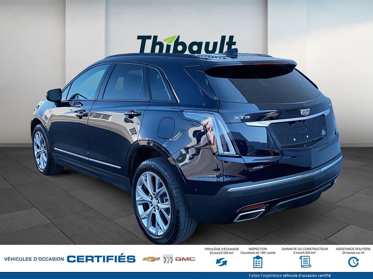 2021 CADILLAC XT5 SPORT Traction intégrale, 4 portes Sport Blue Montmagny - photo #3