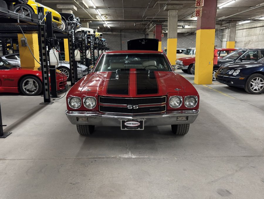 Chevrolet Chevelle SS454 1970 Rouge