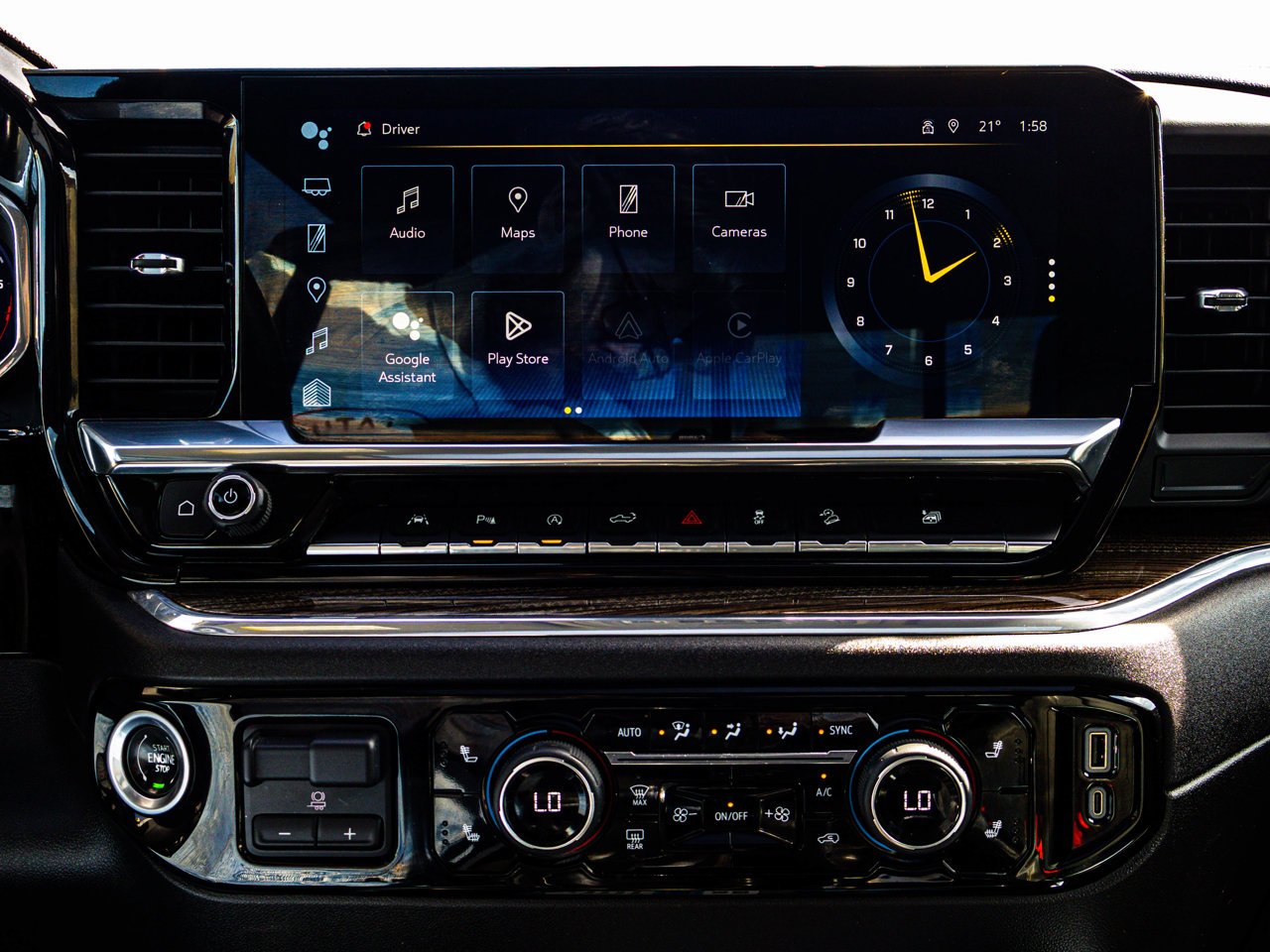 2024 Chevrolet Silverado 1500 4WD Crew Cab 147 RST Black Sherwood Park - photo #26