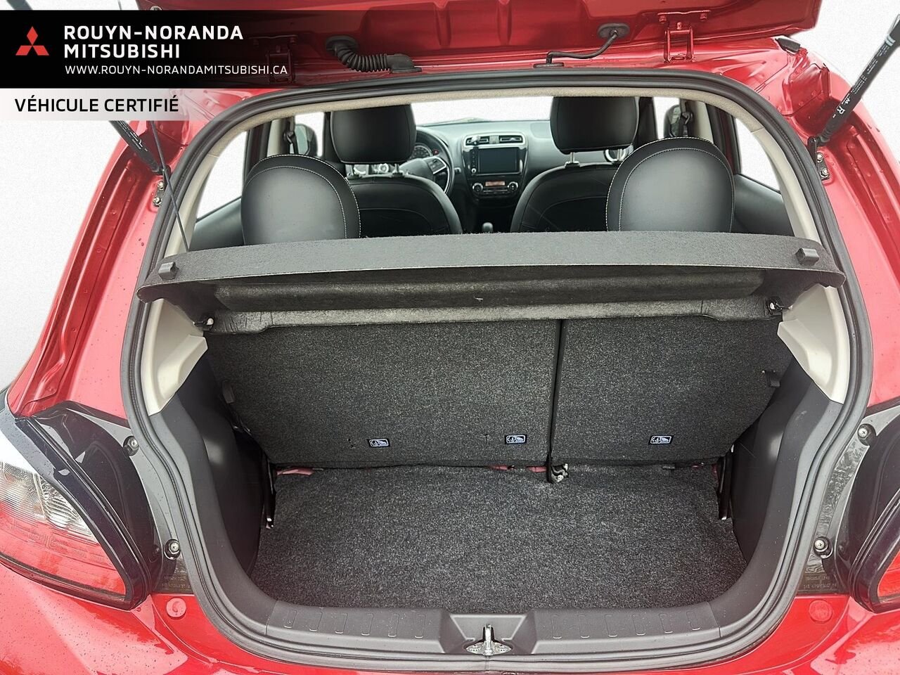 2024 Mitsubishi Mirage Red  - photo #5