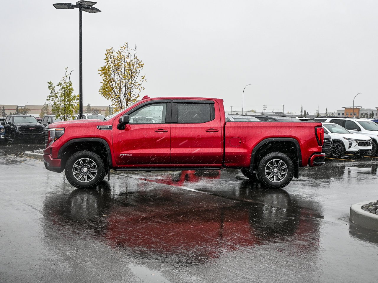 2024 GMC Sierra 1500 4WD Crew Cab 147 AT4 Red Sherwood Park - photo #9