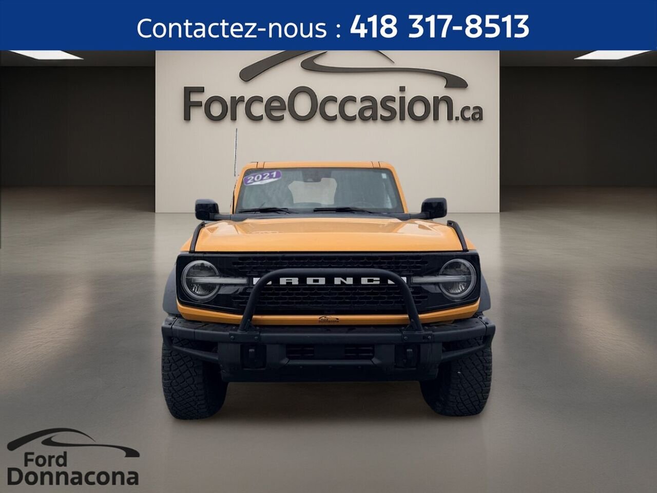 Ford Bronco 2021 Jaune Donnacona - photo #2