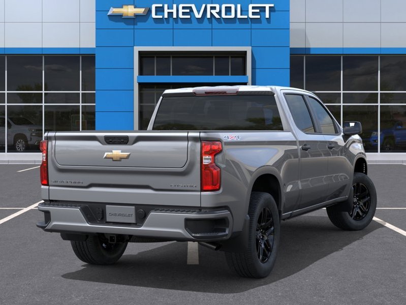 CHEVROLET Silverado 1500 K1500 SILVERADO CREW CAB CUSTOM STD/BOX (1CX) 2026 GRIS STERLING METALLISE