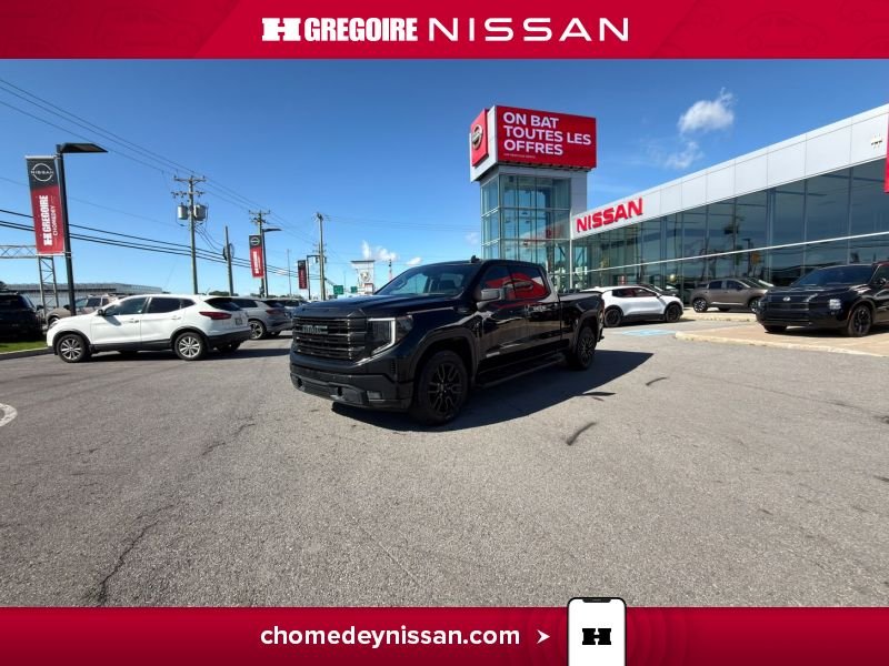 GMC Sierra 1500 CH7402 | Elevation X31 4WD Caméra Carplay Bancs Chauffants 2023 Noir Laval - photo #4