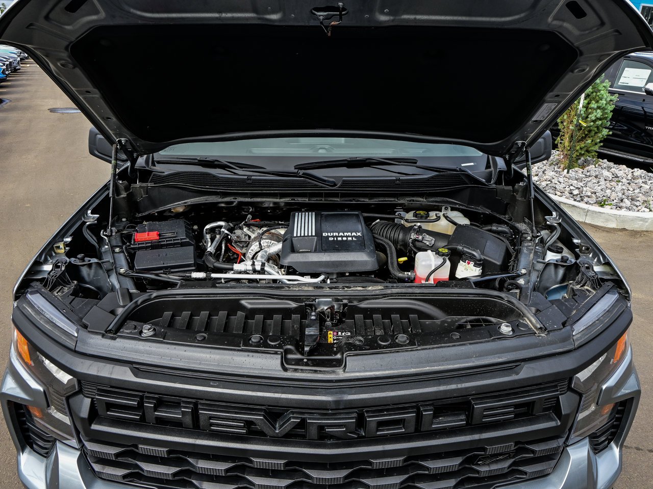 2024 Chevrolet Silverado 1500 4WD Crew Cab 147 Custom Trail Boss Grey Sherwood Park - photo #8