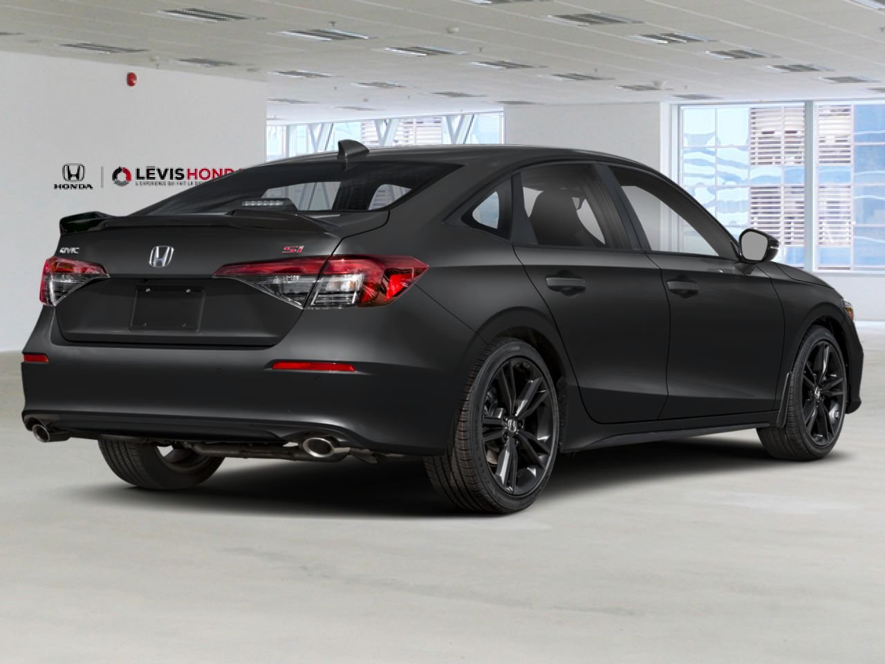 2026 HONDA Civic Si Sedan Manuelle Crystal Black Pearl Lévis - photo #2