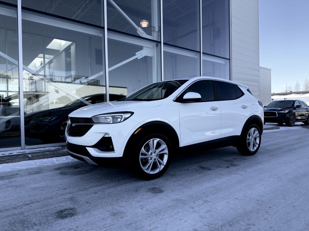 Buick Encore GX 2021 Blanc Notre-Dame-des-Prairies - photo #32
