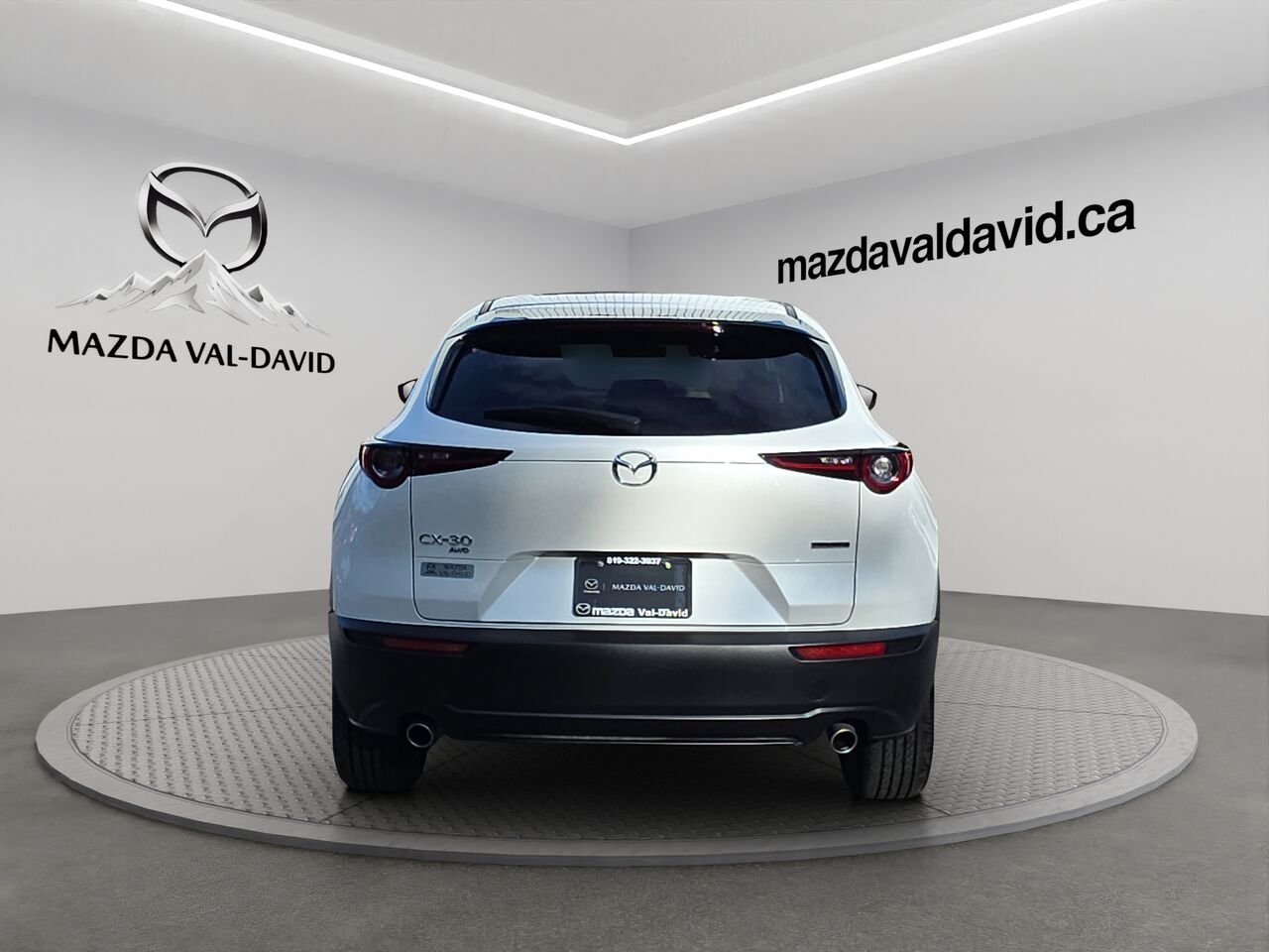2025 Mazda CX-30 Gs, awd, sièges, volant et rétroviseurs chauffants White Val-David - photo #5