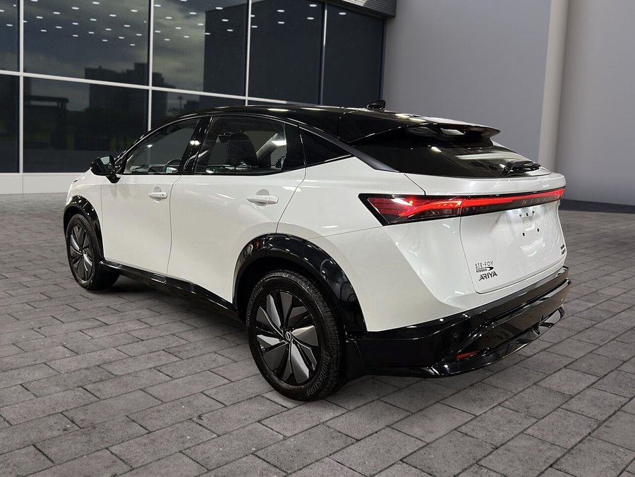 Nissan ARIYA EVOLVE e-4ORCE TRACTION INTEGRALE BATTERIE STANDARD 2024 Blanc