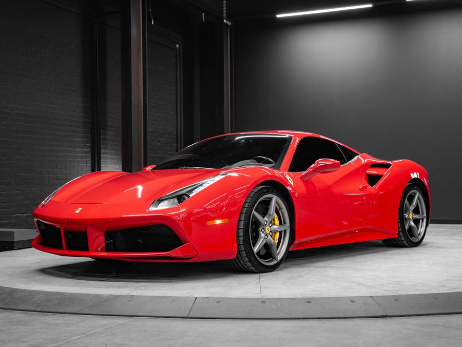 2017 Ferrari 488 GTB 2017 Red