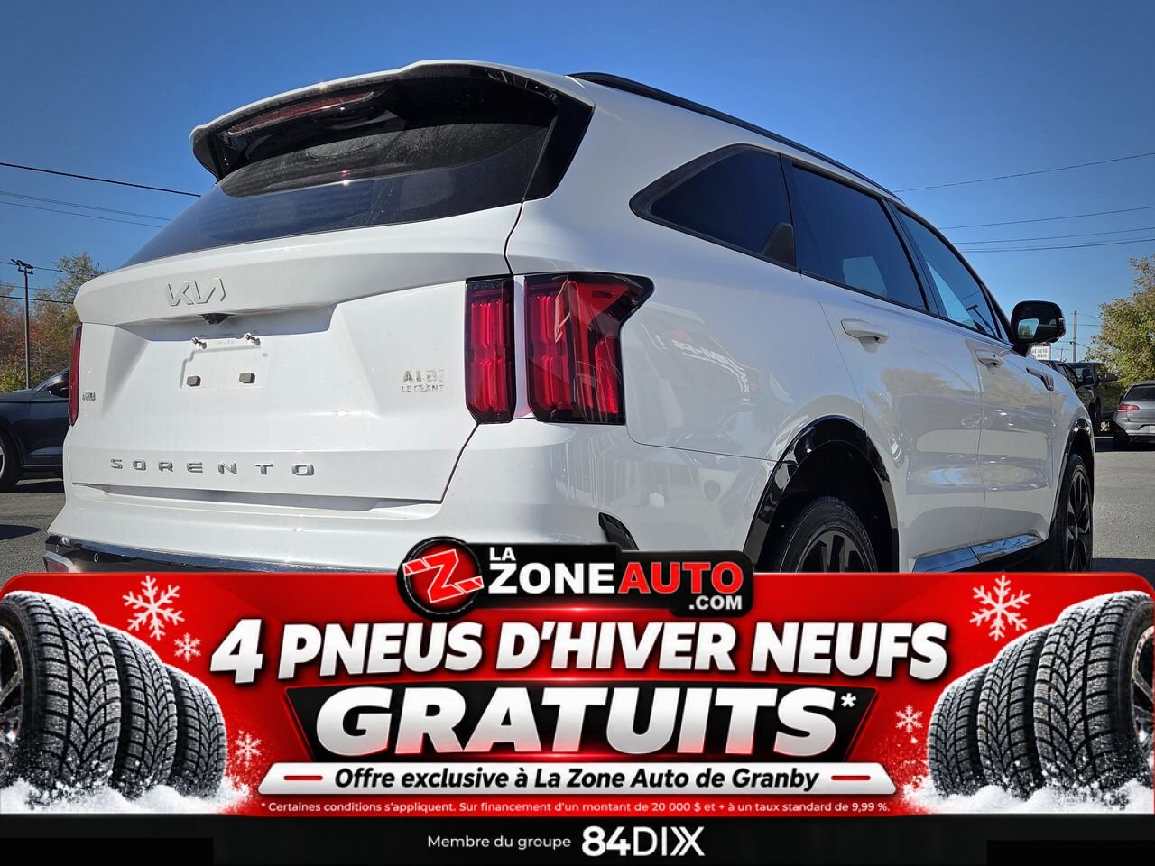 Kia Sorento SX AWD 2022 Blanc Granby - photo #6