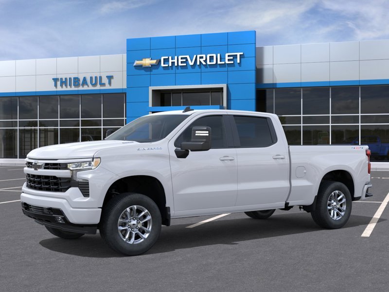 CHEVROLET Silverado 1500 RST cabine multiplace 4RM 157 po 2026 BLANC SOMMET Sherbrooke - photo #1