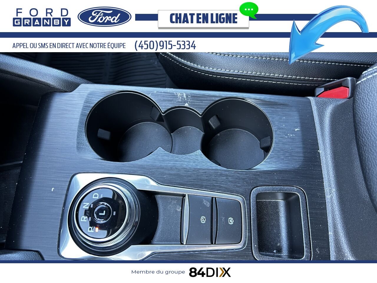 Ford Escape 2025 Noir agate métallisé Granby - photo #16