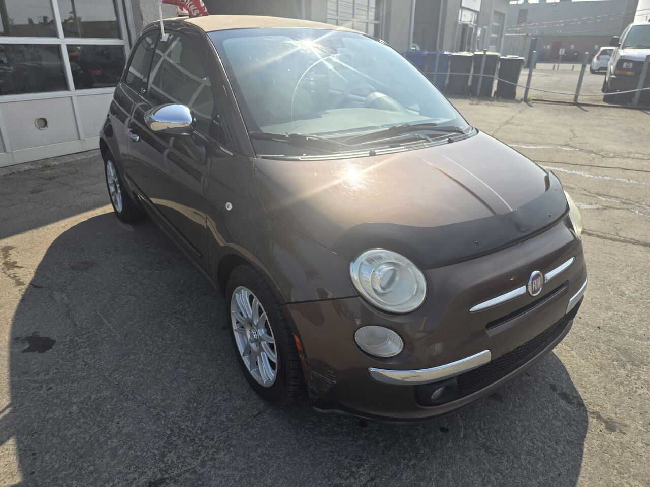 2012 FIAT 500 Brown  - photo #6