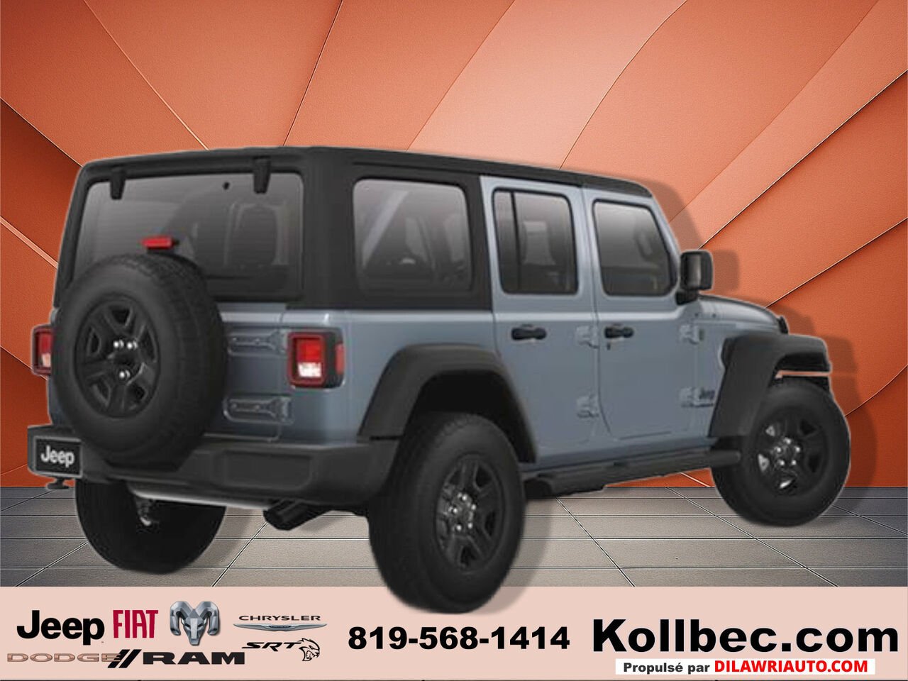 Jeep Wrangler 25370 | Sport 4 portes 4x4 2025 Gris ciel Gatineau - photo #2