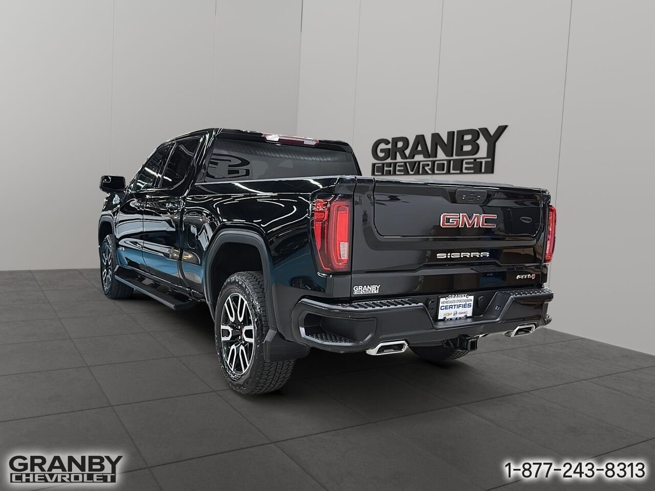 2021 GMC Sierra 1500 AT4 CREWCAB BOITE 6.6 MOTEUR 3.0L DIESEL | 26-0833A Black Granby - photo #6