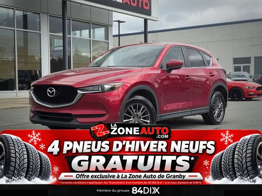 Mazda CX-5 GS TI TRACTION INTÉGRALE + JAMAIS ACCIDENTÉ 2018 Rouge