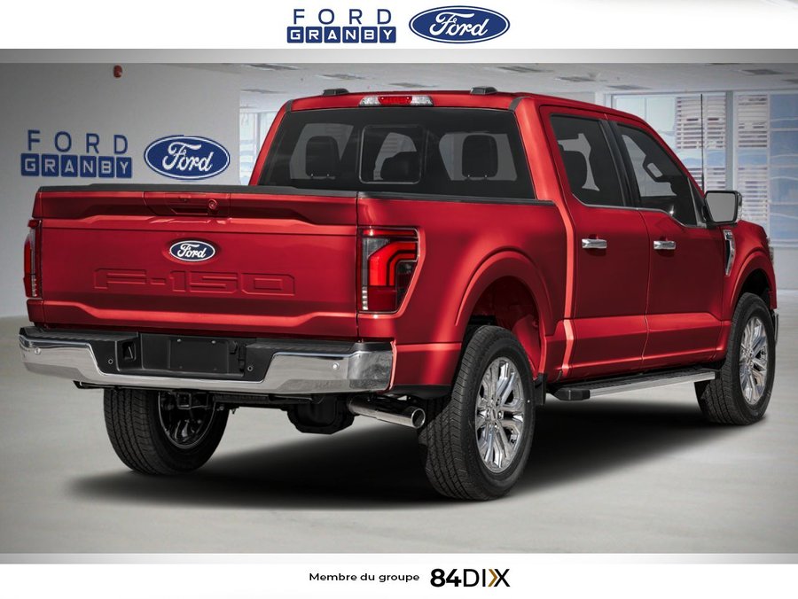 2026 Ford F-150 LARIAT cabine SuperCrew 4RM caisse de 5,5 pi Ruby Red Metallic Tinted Clearcoat